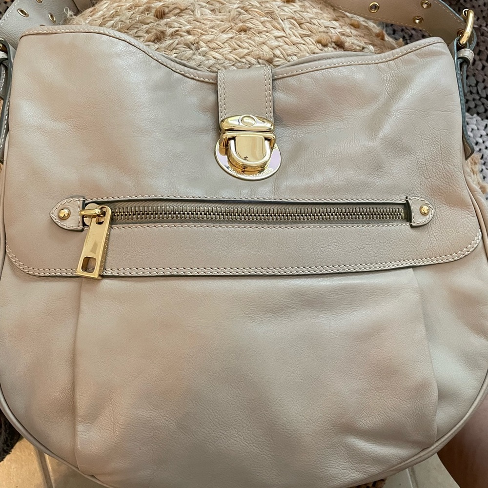 Authentic Marc Jacobs Shoulder Bag - Tan
